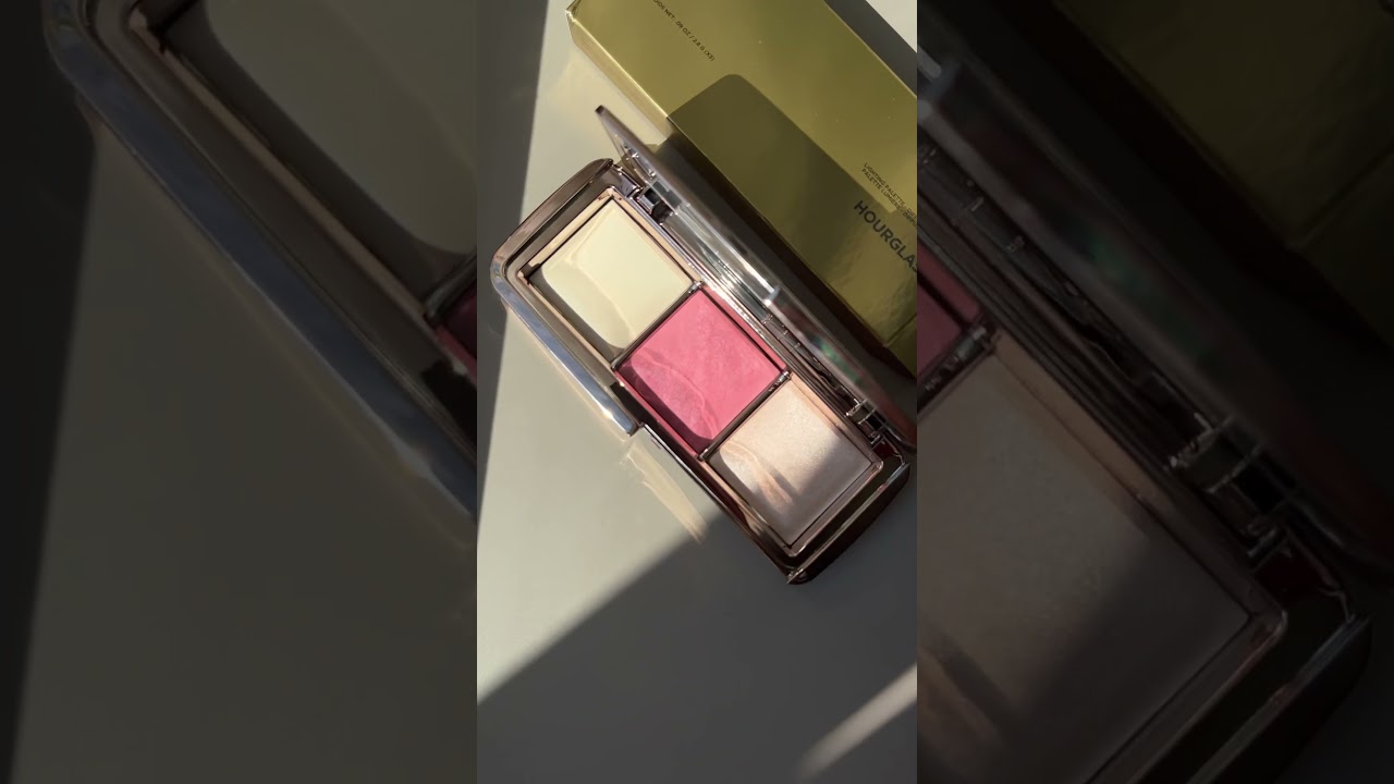 Hourglass ambient lighting palette in diffused rose edit