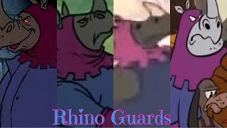 Rhino Guards Robin Hood Evolution In Movies Tv 1973 - 2020