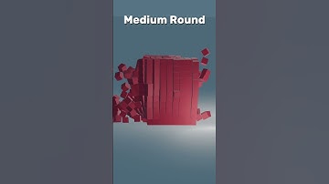 Slow Motion Bullet Destruction | Blender Rigid Body Physics