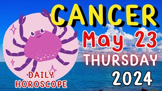 Cancer ♋ 🌠 𝐇𝐮𝐠𝐞 𝐒𝐮𝐝𝐝𝐞𝐧 𝐒𝐡𝐢𝐟𝐭 💫 Horoscope For Today May 23, 2024 | Tarot