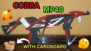 How to make Cobra Mp40 🤔 | FF Cobra Mp40 🥰 Gun kaise banaye| Cobra Mp40 kaise banaye 😍