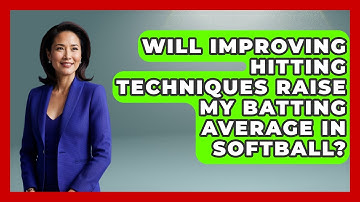 Will Improving Hitting Techniques Raise My Batting Average in Softball?
