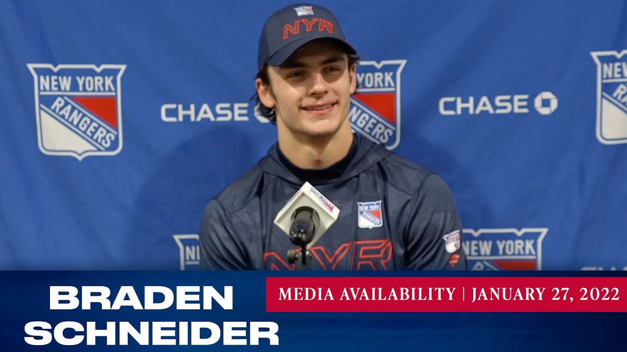 Rangers' Braden Schneider feeds off physical playoff 'energy