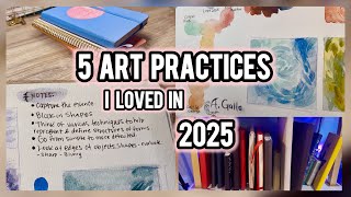 💖My favorite art practices from 2025 that I want to refine in 2026 ✨💫 Ideas for you 💡