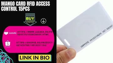 Mango Card RFID Access Control 15pcs