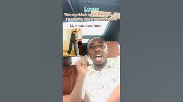 Difference between LOSE and LOOSE in English #english #shorts #learn #education #new #language