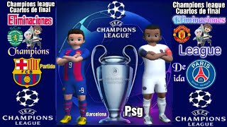 Pro league📲4 Cuartos de final Champions league🥡Partido de ida:! Barcelona vs Psg