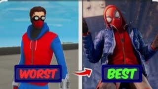 I PLAYED WORST TO BEST SPIDER MAN GAME'S Ift.@Avinashpalu_shorts