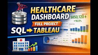 Build a Healthcare Dashboard using Tableau & SQL Server | Full Project