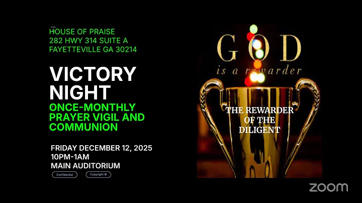 Wednesday December 10, 2025 Midweek Service