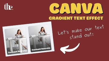How to make your Text stand out - Canva How to Tutorial - Learn Canva Hacks and Tips!