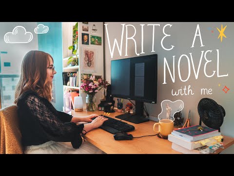 write a novel with me vlog 📖 starting draft 2 ~