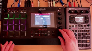 SP404 mk2 53.2 - Recording Perfectly Looped Hi Hats from an External Device