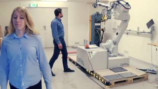 OpiFlex Fenceless Safety Solution - Coexistance With Large Robots