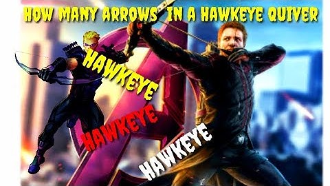 How many arrows in a hawkeye quiver #shorts #marvel