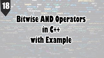 Bitwise AND Operator in C++ Lecture - 18
