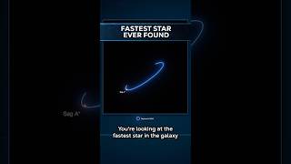 BREAKING NEWS! The fastest star ever found!