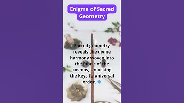 Unlock the Secrets of Sacred Geometry: Explore Divine Proportion and Spiritual Awakening!