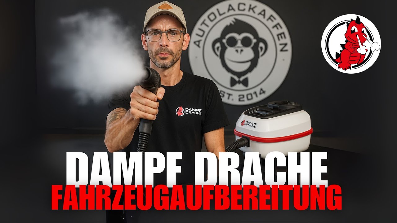 So reinigt der DAMPF DRACHE alles – Profi Trockendampfgerät im Einsatz - Autolackaffen Goslar