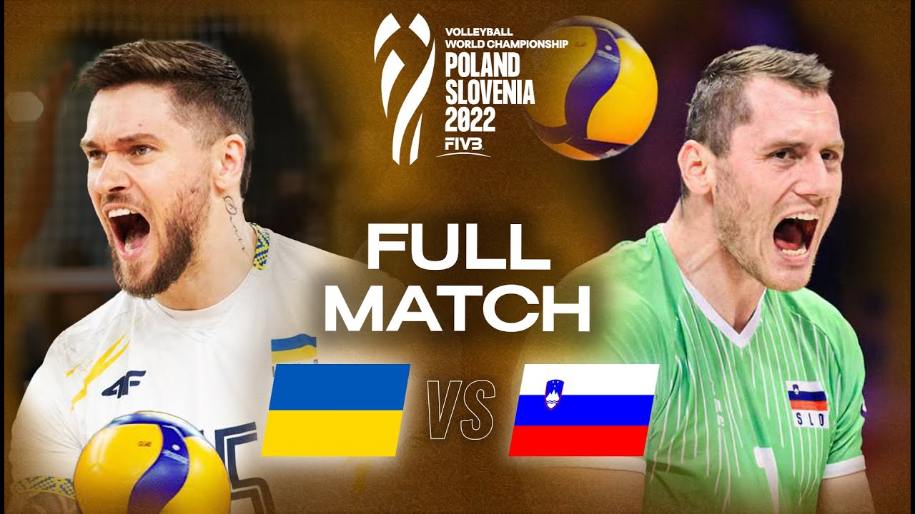Slovenia 🇸🇮 vs. Ukraine 🇺🇦 - Quarter Final | Men's World Championships 2022 | Full Match Volleyball