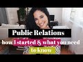 How to Get a PR Job in 2019 | Salary, Influencers, My Story