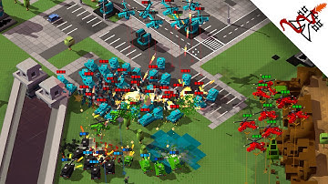 8 Bit Armies - 4vs4 MADNESS | Multiplayer Gameplay