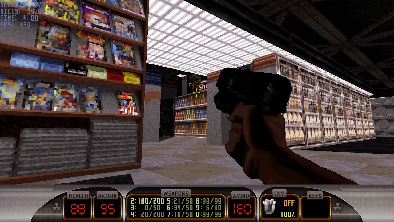 Duke Nukem 3D E4M3: Shop-N-Bag (100%)
