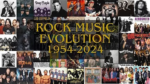 The Evolution of Rock Music (1954–2024)
