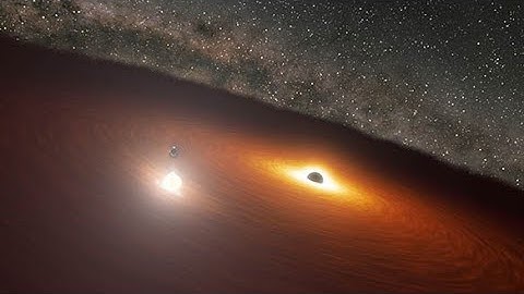 The Galaxy OJ 287 | Two Supermassive Black Holes Orbiting Each Other | A Cosmic Burst | 4K