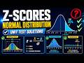 Khan Academy Percentiles, Z-Scores & Normal Distribution Unit Test | Full Solutions
