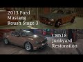 2013 Ford Mustang Roush Stage 3 - Junkyard Restoration Gameplay Timelapse - Car Mechanic Simulator