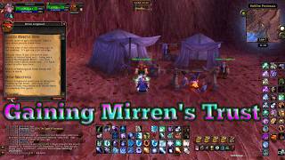 Gaining Mirren's Trust Quest Guide | WoW TBC Classic Alliance Net Worth