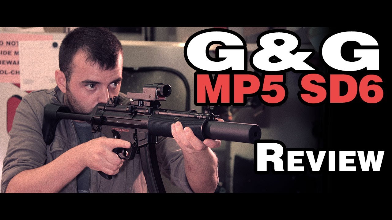 G G Mp5 Sd6 Review Pm5 H K Smg 30m Range Test Airsoft Youtube