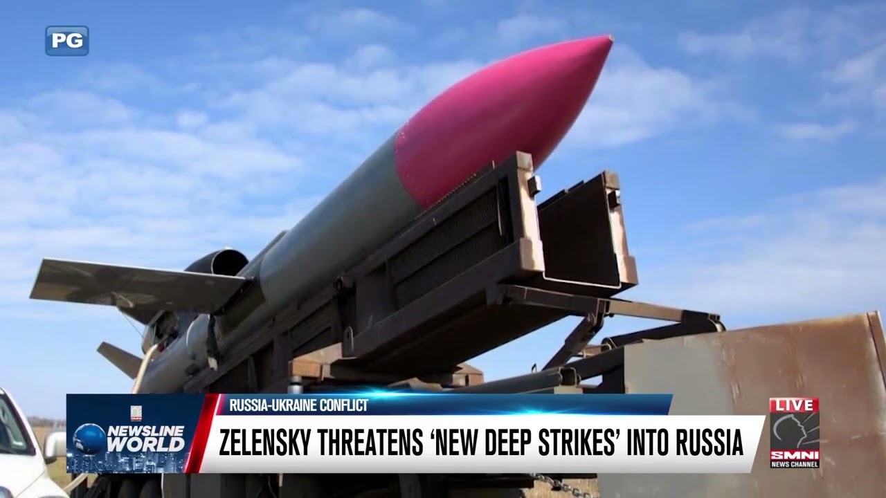 Zelensky threatens ‘new deep strikes’ into Russia