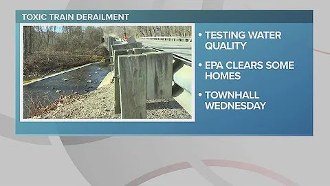 East Palestine latest: Concerns about water contamination continue amid train derailment cleanup
