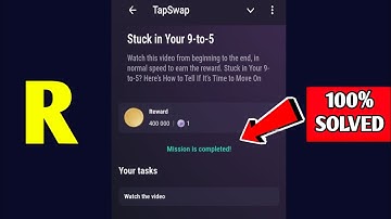 Stuck In Your 9-to-5 | Tapswap Code | Stuck in Your 9-to-5? Here’s How  Tell If It’s Time to Move On