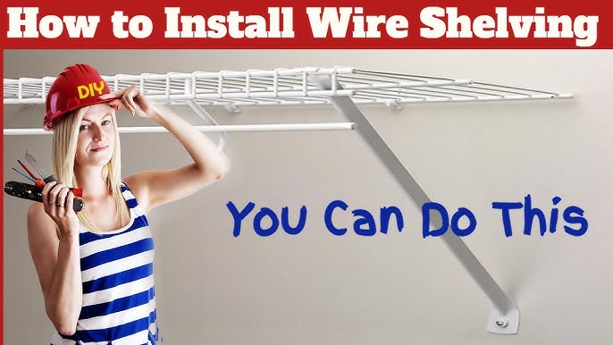 How to Install a Closet Rod ⋆ A Girl's Guide to Home DIY