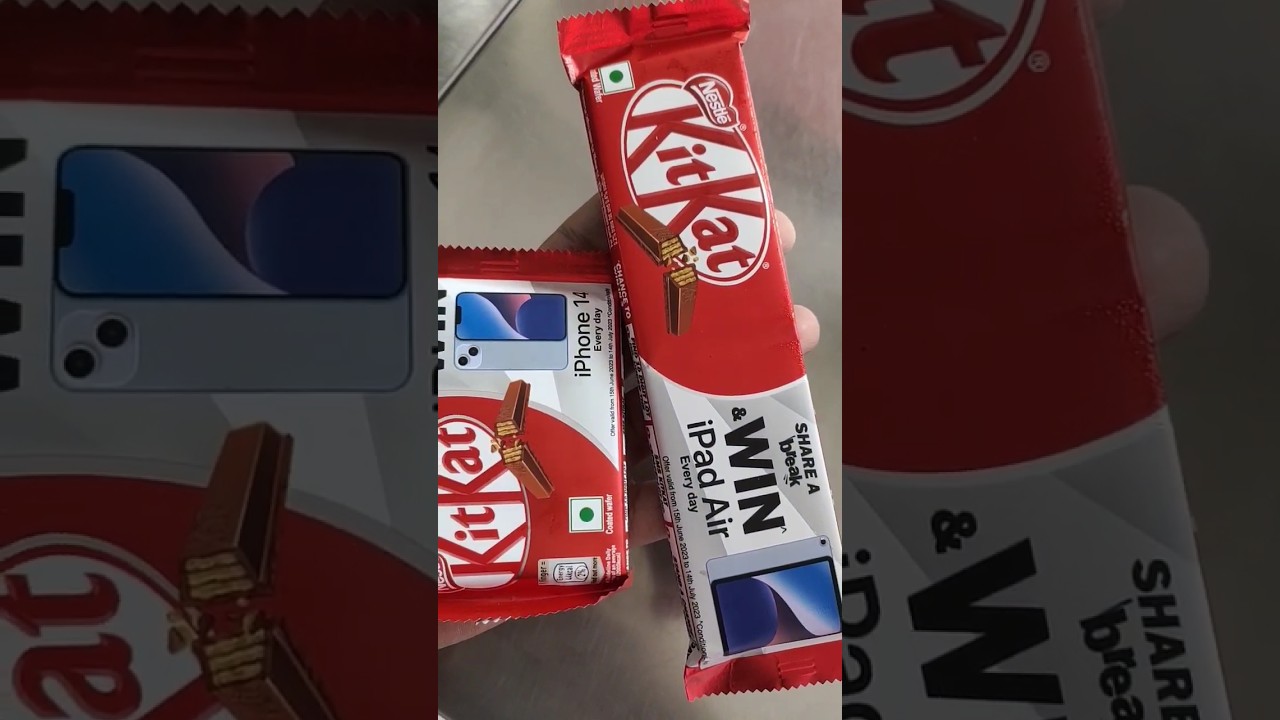 Win iPhone 14 And iPad Air Everyday On Buying KitKat 