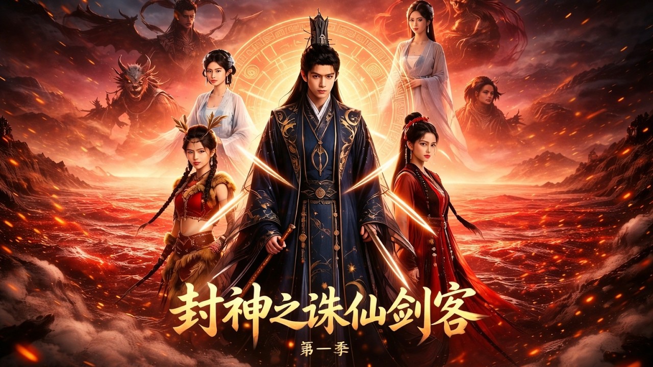 【AI漫剧全集】通天教主转世归来,剑灵少女献祭化阵,为救爱人他竟当场碎去圣位!《封神之诛仙剑客第一季》(70)#AI短剧#漫剧#家庭#伦理 ...
