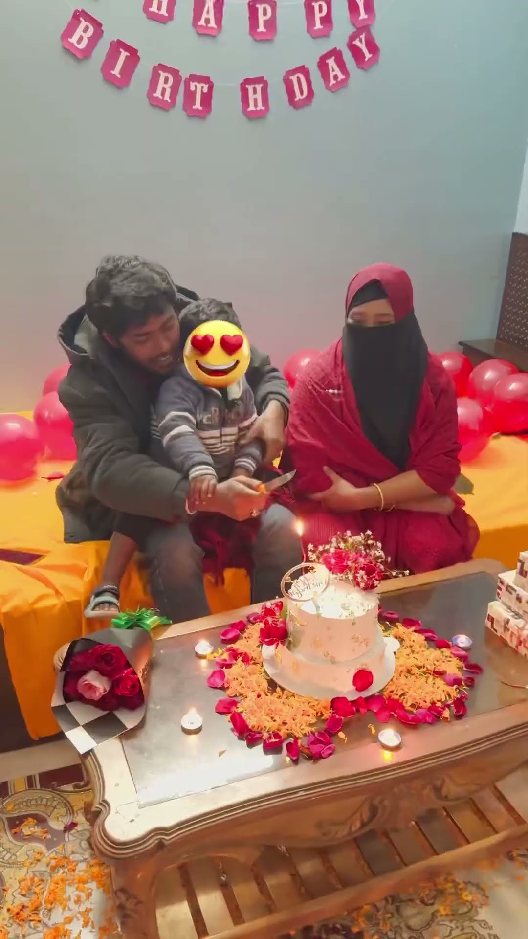 Thank You Soooo Much বউ ??  This Surprise On My Birthday Was Really Special ??