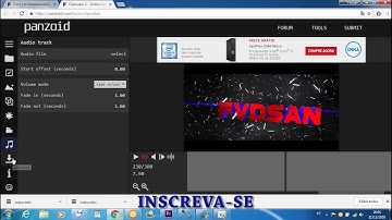 Como Fazer Uma INTRO Profissional Para Canal do YouTube - Tutorial Panzoid