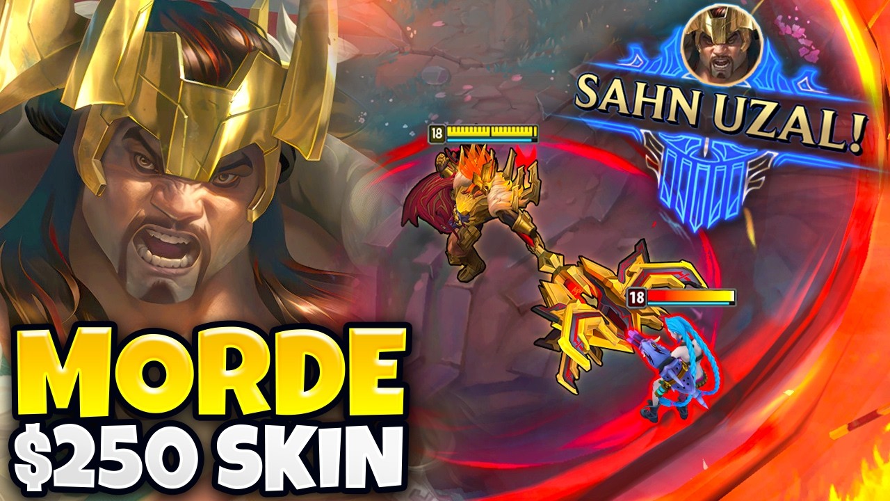 I UNLOCKED THE NEW $250 MORDEKAISER SKIN AND IT'S INCREDIBLE! (SUMMON SAHN UZAL)
