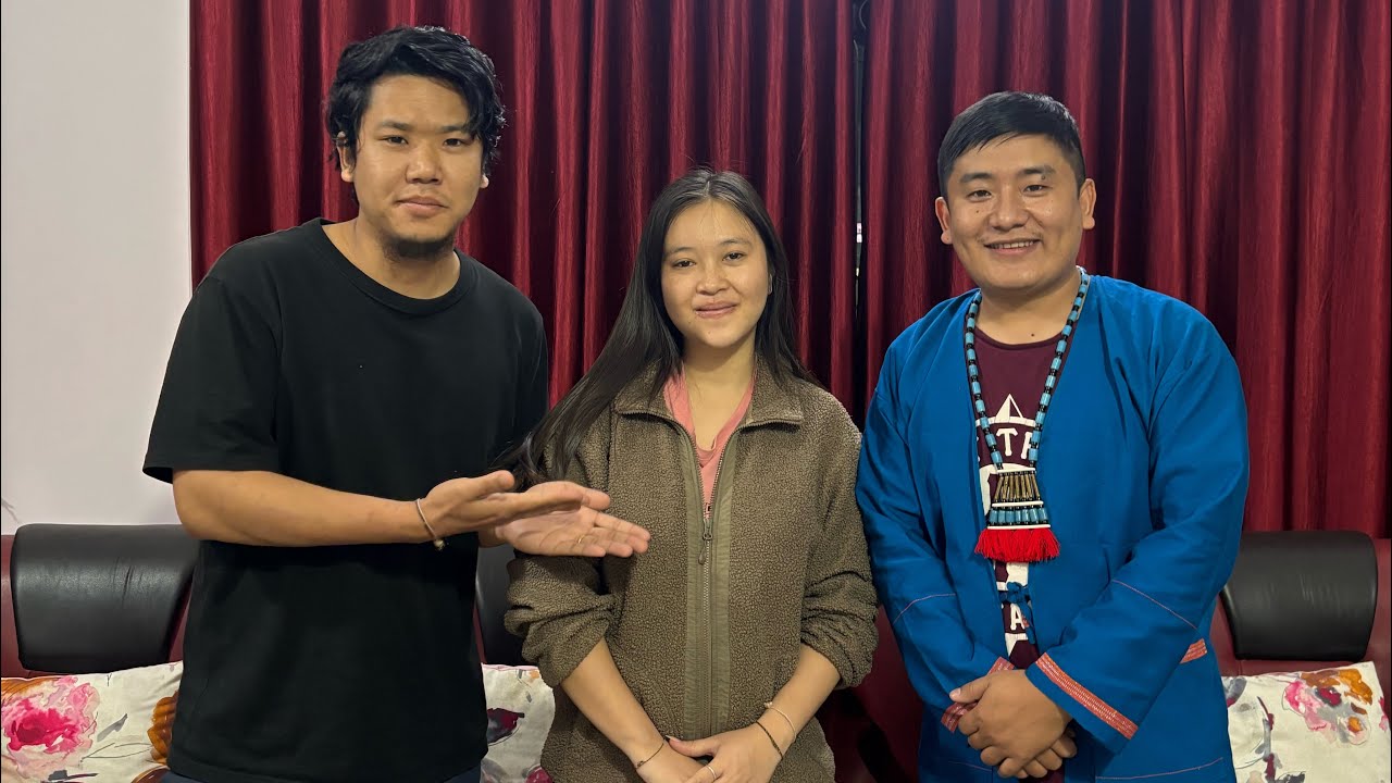 Blessed to meet the newly wedded couple, Lenzing & Mamung| Pasighat Arunachal Pradesh 