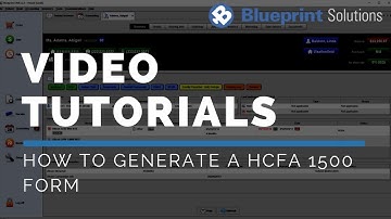 How to Generate a HCFA 1500 Form
