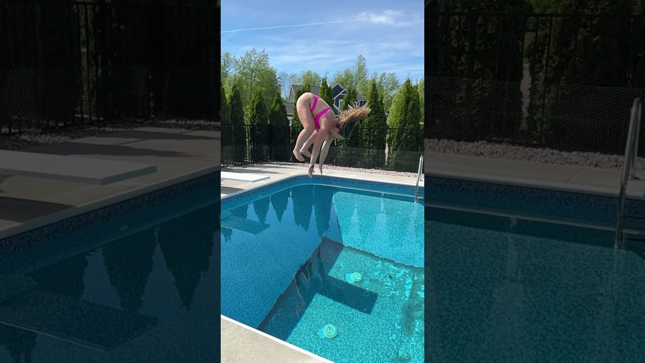 I almost did not make this DIVE into the DIRTIEST Swimming Pool 