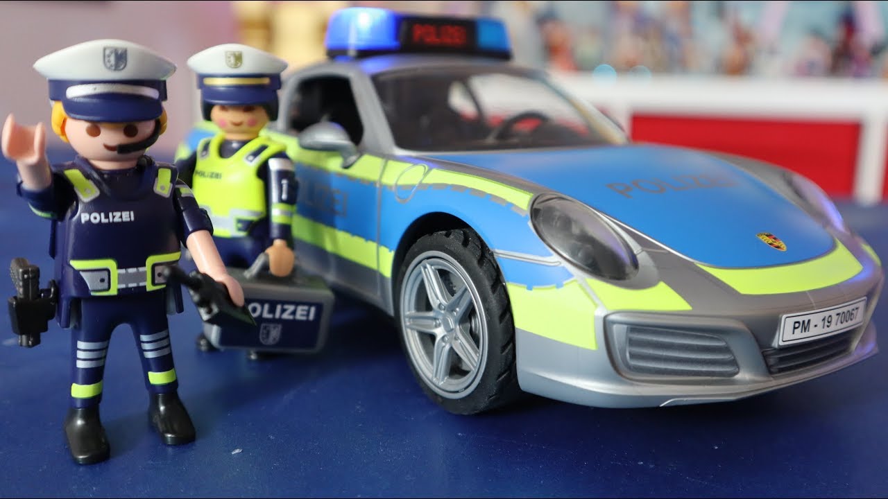 Playmobil - Policiers / voiture de police