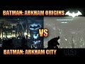 Batman: Arkham Origins vs Arkham City (The New City vs The Old City) PC Gameplay [HD]