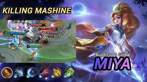 12 Kills!! Insane Damage Miya Late Game Monster!! - Road To Top 1 Global Miya ~ MLBB.