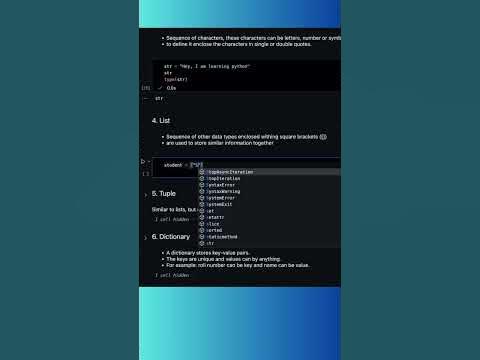 Lists in Python | How to declare lists in python #shorts #lists #python ...