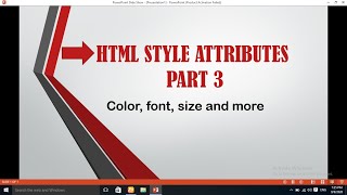 HTML STYLE ATTRIBUTES-Exercise 6-part 3
